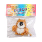 Buff Chipmunk Pom Pom Sticky Mochi Squishy Bag - 1PC