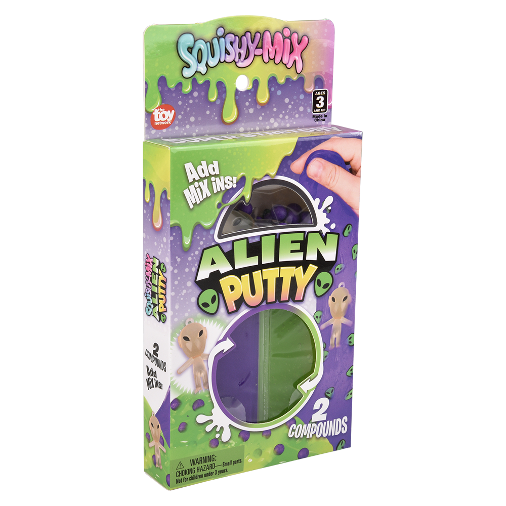 SQUISHY-MIX ALIEN PUTTY