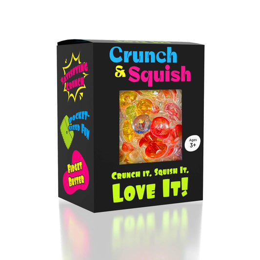 Crunch & Squish Crunchy Squishy Stress Ball Fidget Toy 1PC