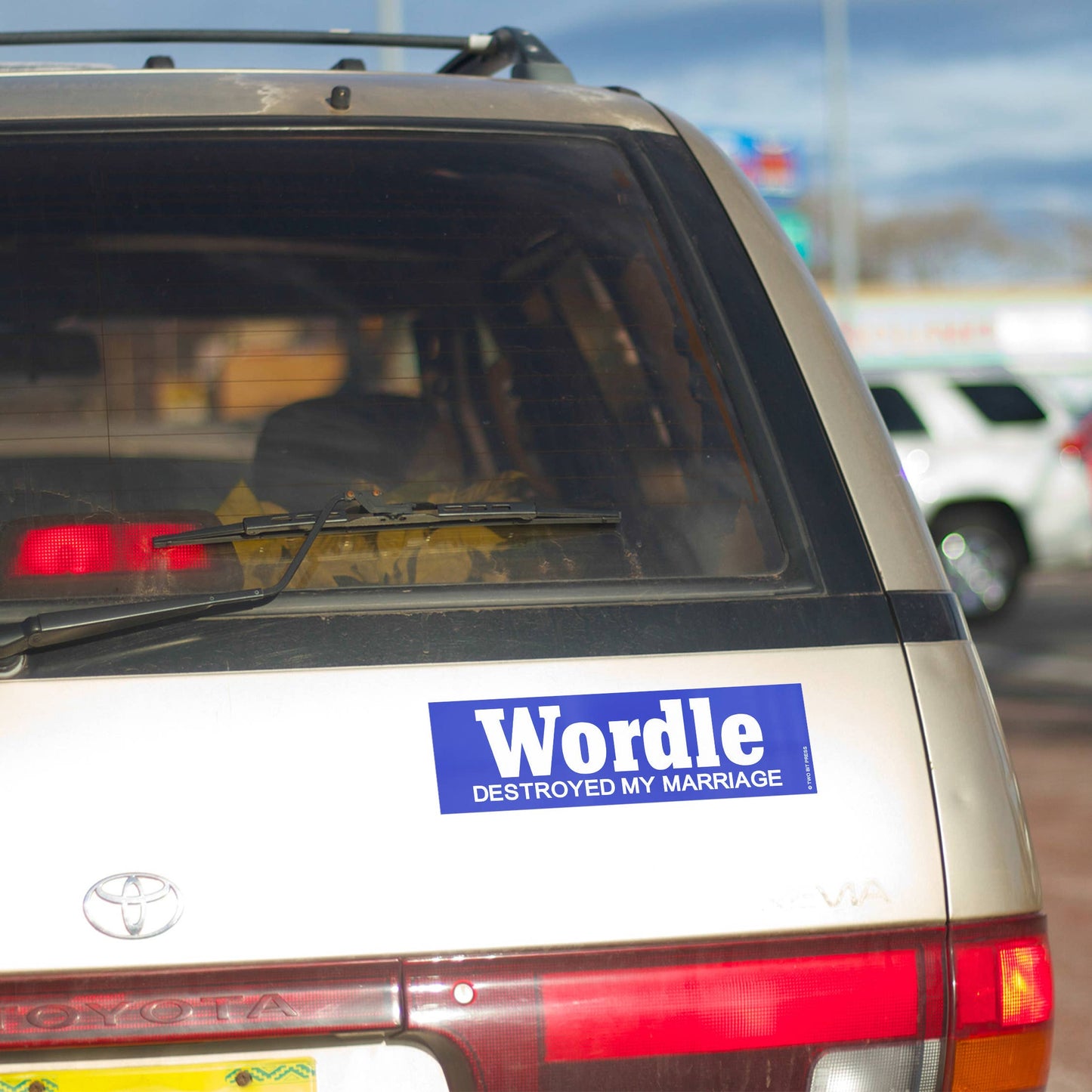 Word Game Destroyed My Marriage Bumper Sticker