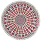 Sunshine Joy - Tablecloth Tapestry Round Purple/red Mandala