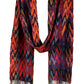 Sunshine Joy - Zig Zag Soul Scarf – Multi-Colored Long Scarf, 100% Viscose
