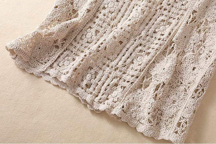 Funkyrel® Atzbranding Limited - Crosa - Crochet Vintage Bohemian Vest