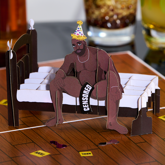 Birthday Card Pop Up 3D Barry Wood Meme