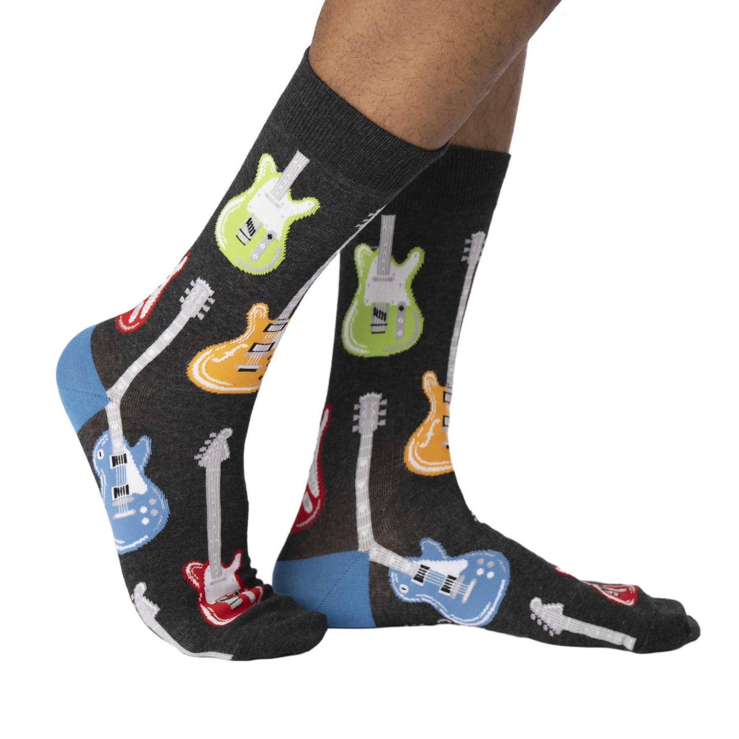 Men's Electric Guitars Crew Socks