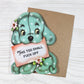 Bad Betty Greeting Co. - This Too Shall Fuck Off - Funny Sympathy Greeting Card