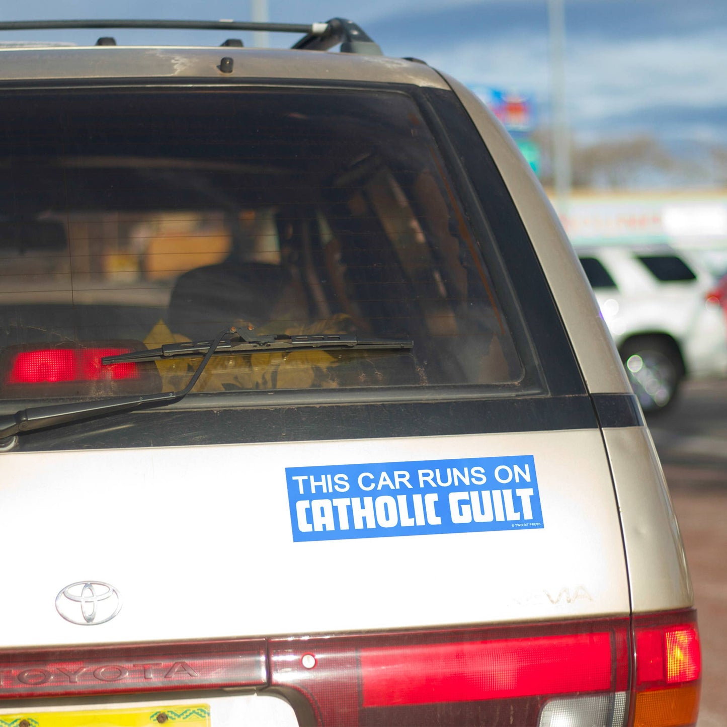 CATHOLIC GUILT Bumper Sticker