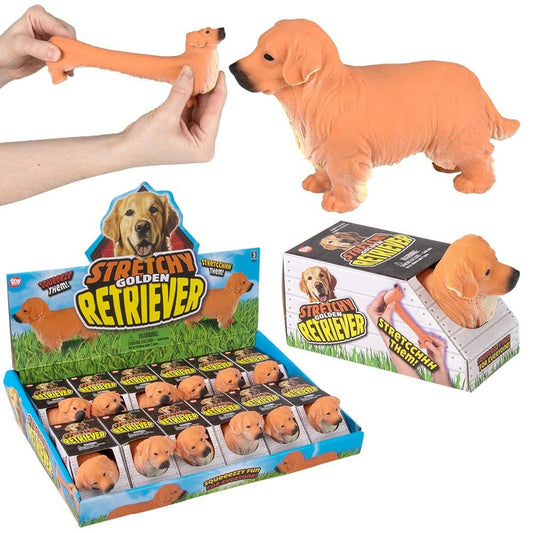 Stretchy Golden Retriever 5.25" 1PC