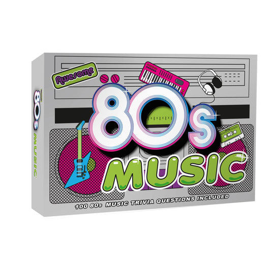Awesome 80s Music Trivia Card Pack