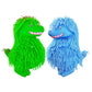 Jumbo Dinosaur Spiky Puffer Led 9"x7" Squishy - 1 PC