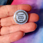 Femmearchist - You Arent Going to Heaven Button // One Inch Punk Button