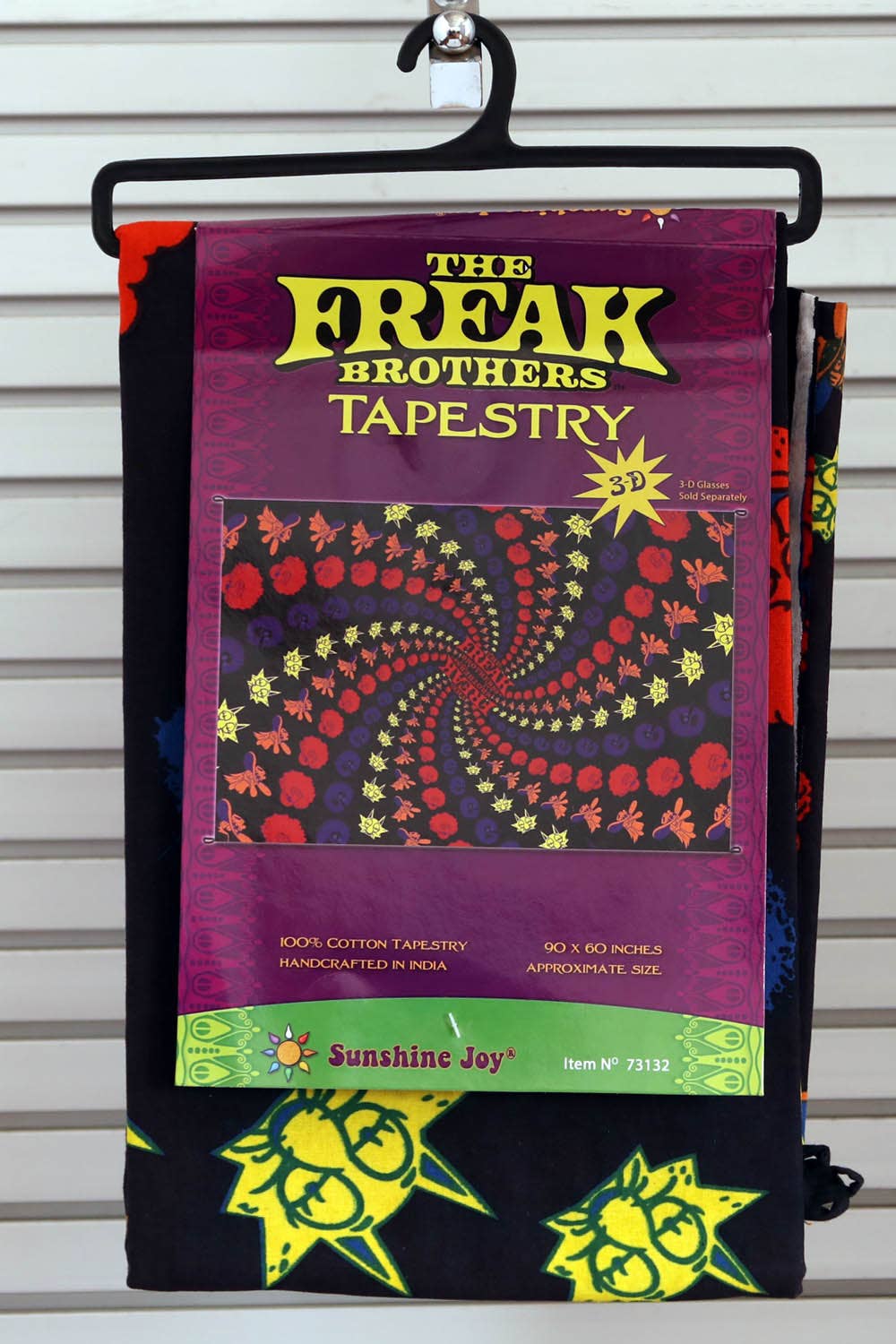 Sunshine Joy - 3D Freak Brothers Tapestry