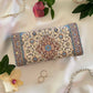 Umays Boho - Blue Boho Wallet, Handmade Carpet Design Fabric Wallet