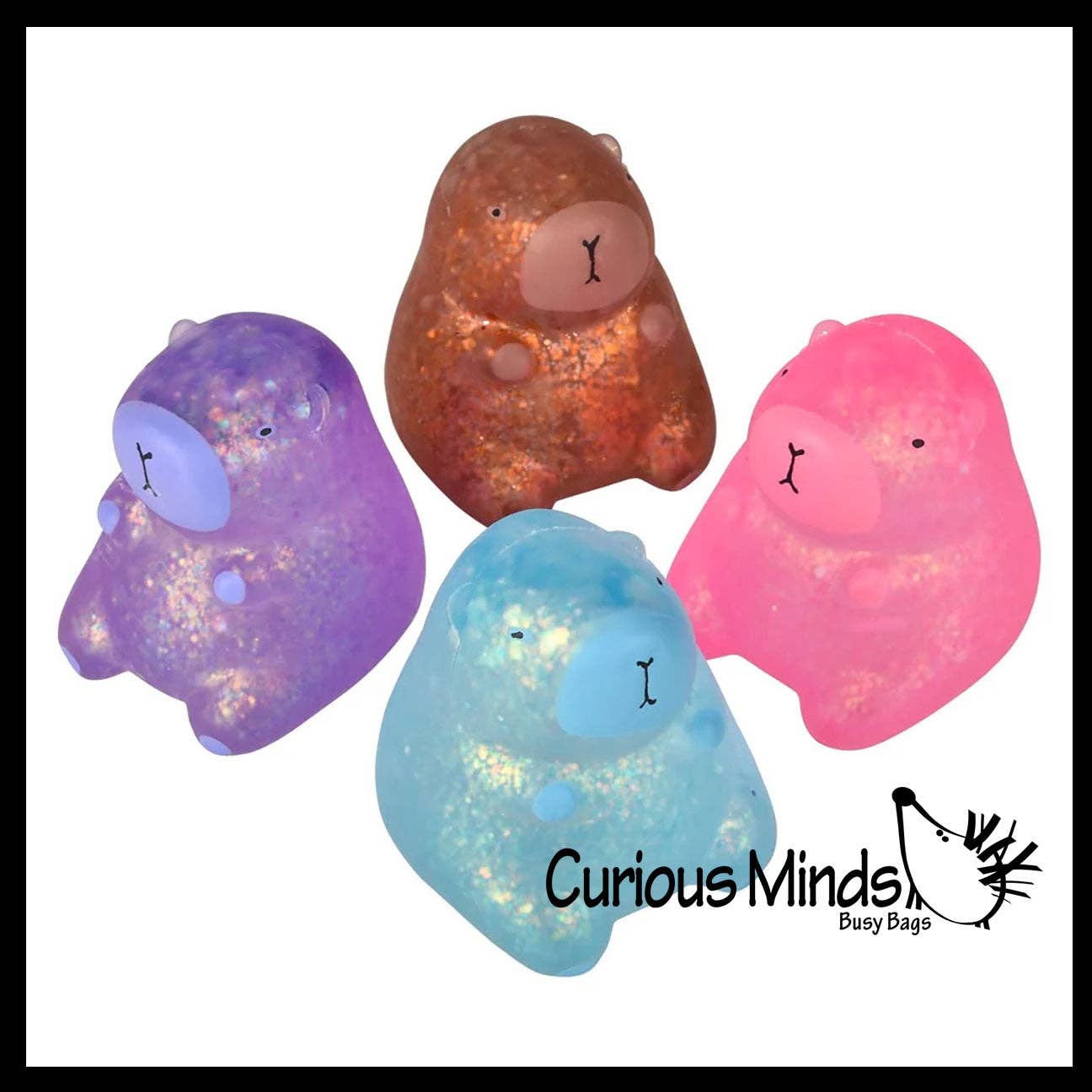 1 Chunky Capybara Sugar Ball - Thick Glue/Gel -Boxed