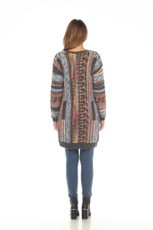 Rising International Inc - Women's  Grandcanyon  Multi  Pocket  Open Front  Sweater