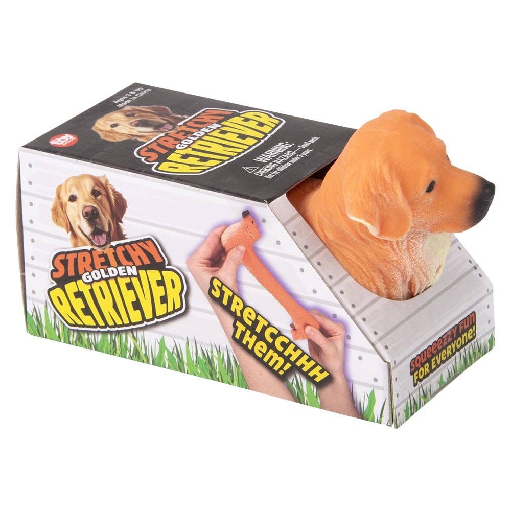 Stretchy Golden Retriever 5.25" 1PC