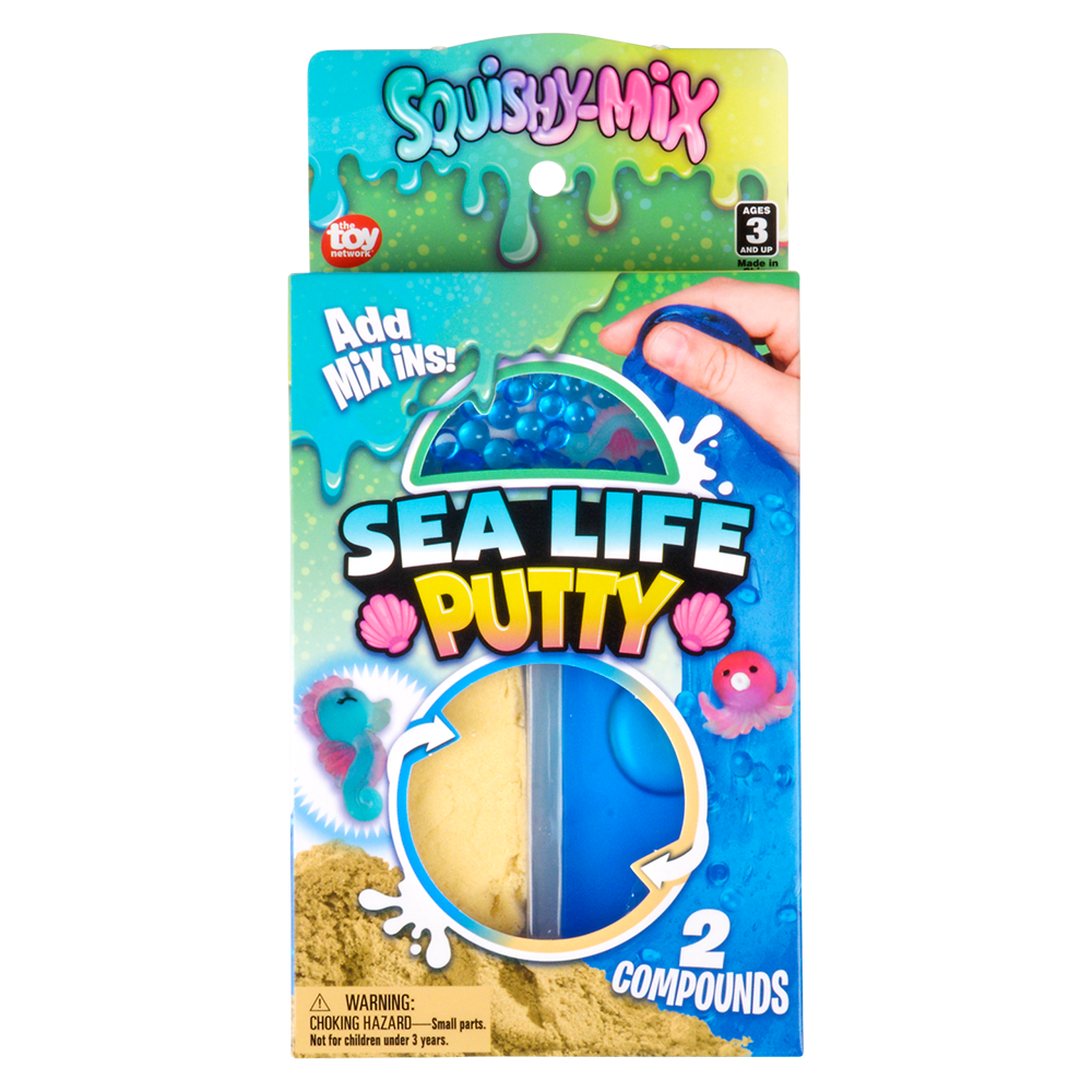 SQUISHY-MIX SEA LIFE PUTTY