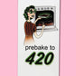 Prebake to 420 Dishtowel