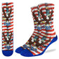 Good Luck Sock - Men's Majestic America Bald Eagle Socks [CLEARANCE]