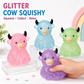 Eagle Crest Industries Inc. - Glitter Cow Squishy Stress Toy