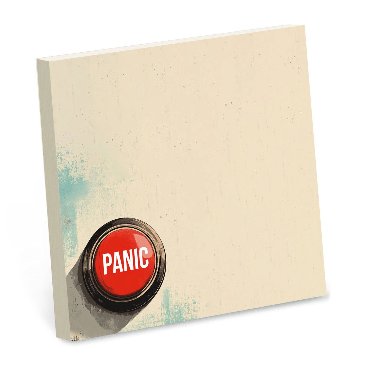 Panic Button - Sticky Note Pad