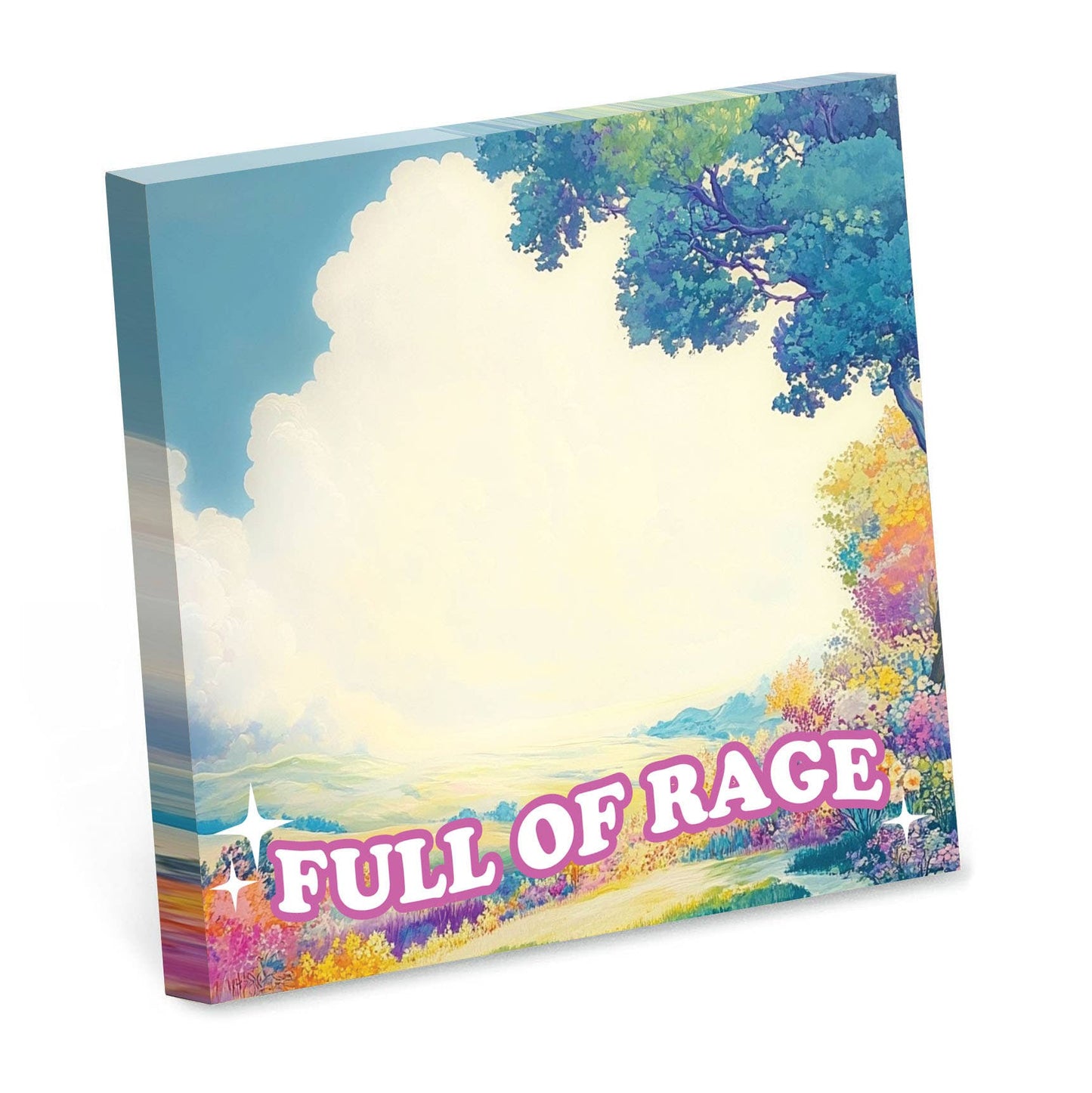 Full of Rage - Sticky Note Pad