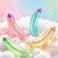 Eagle Crest Industries Inc. - Glitter Banana TPR Squishy Stress Relief Fidget Toy