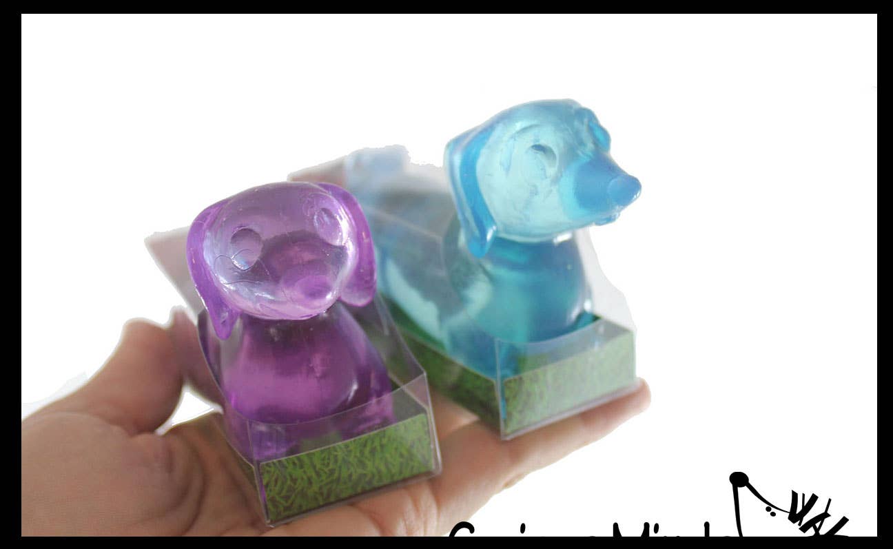 1 Sugar Dachshund Dog - Thick Glue/Gel Syrup Toy