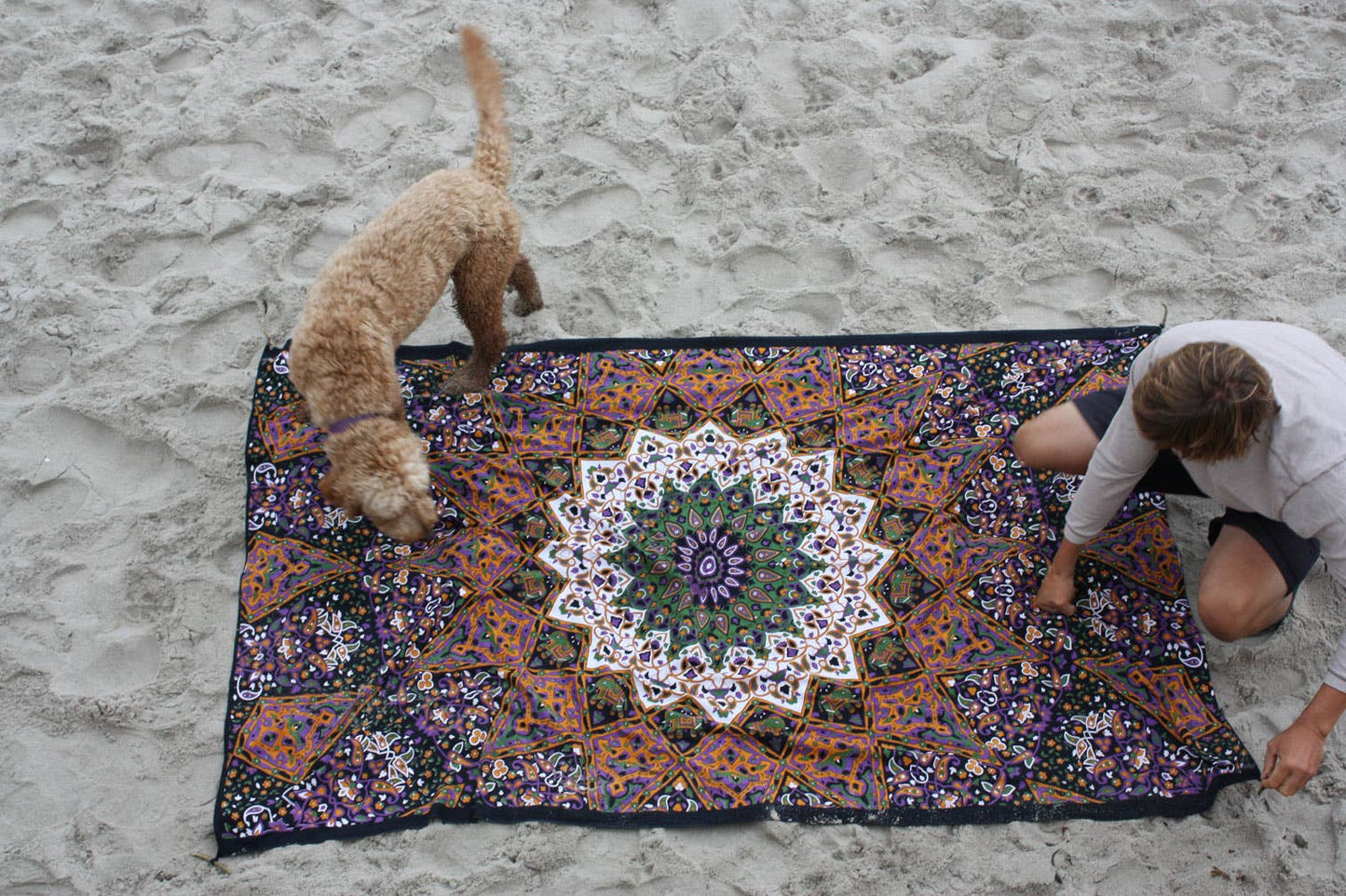 Sunshine Joy - 3D Tapestry India Star Hanger Packaged Tapestries Wholesale