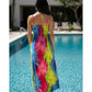 DK Hawaii - Long Tie Dye Maxi Dress