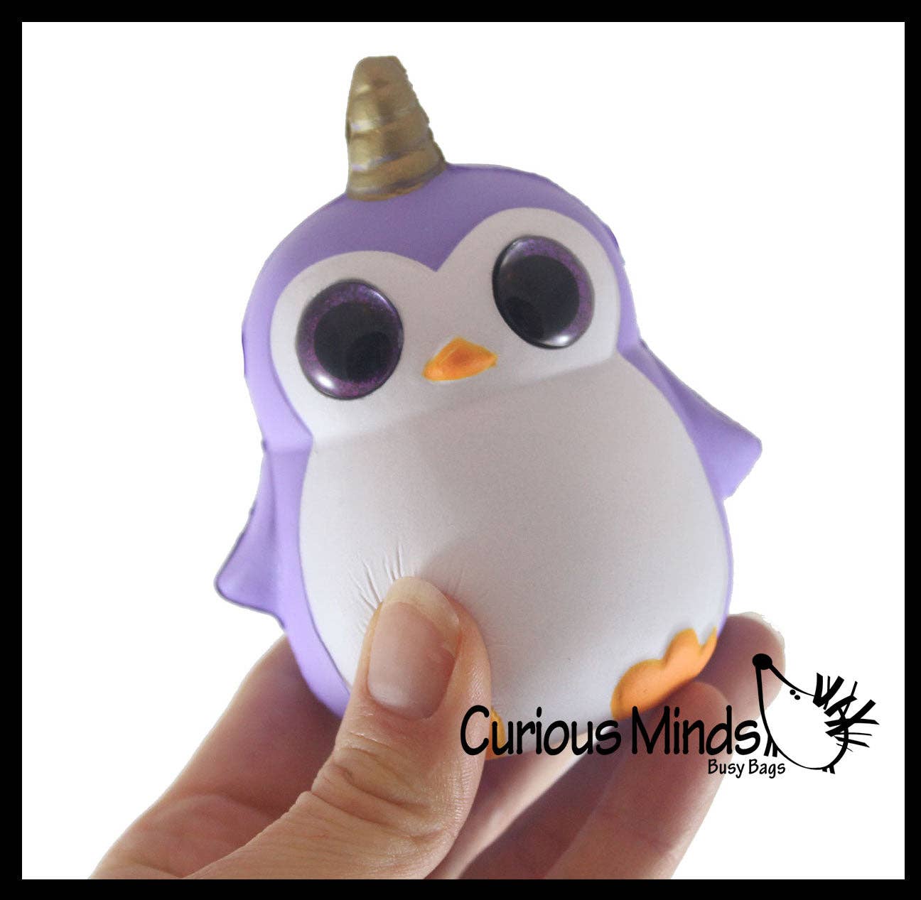 Small Mystical Animal with Horn and Wings Slow Rise Squishy -1Pc