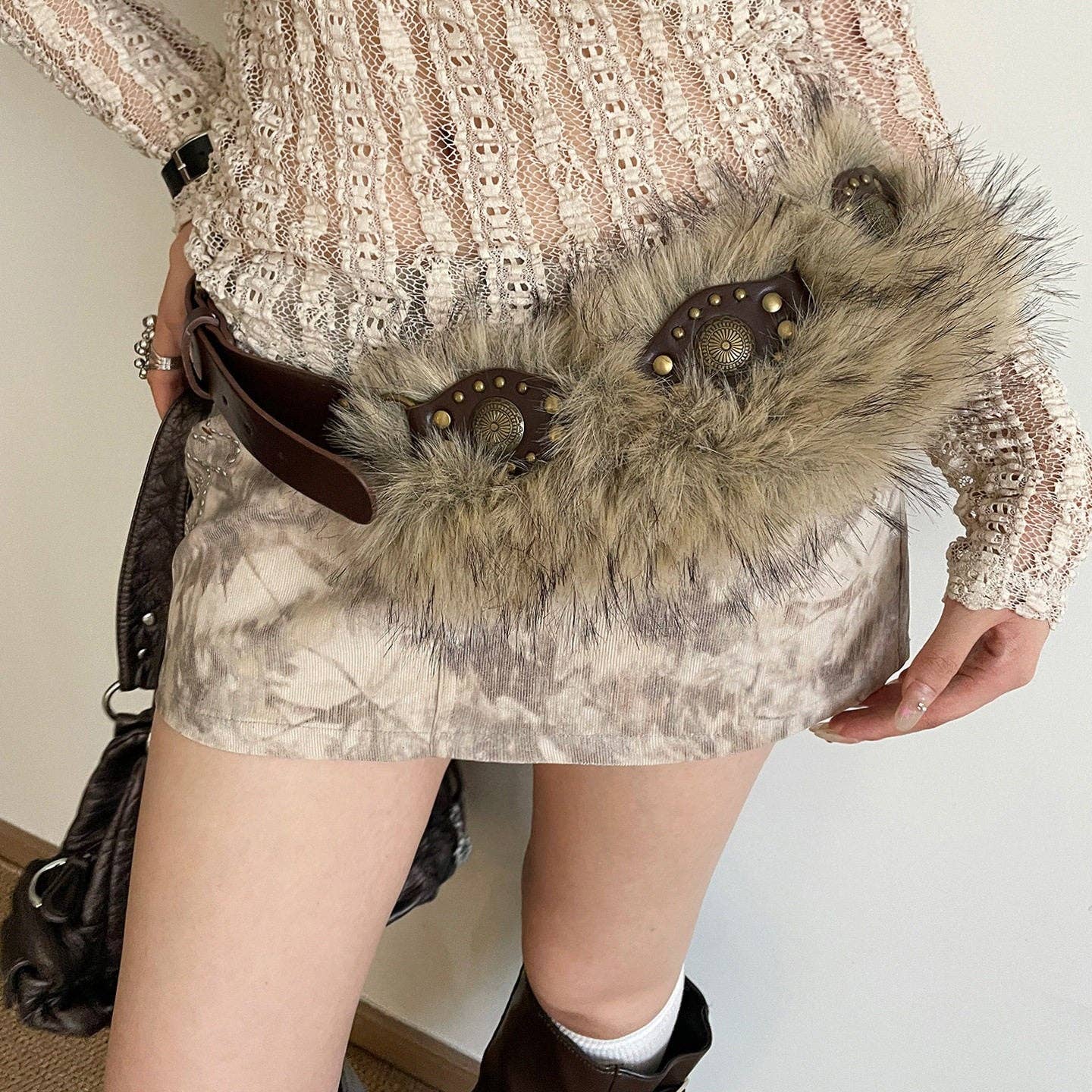 Brown Bohemian Belt - Choose 1 design