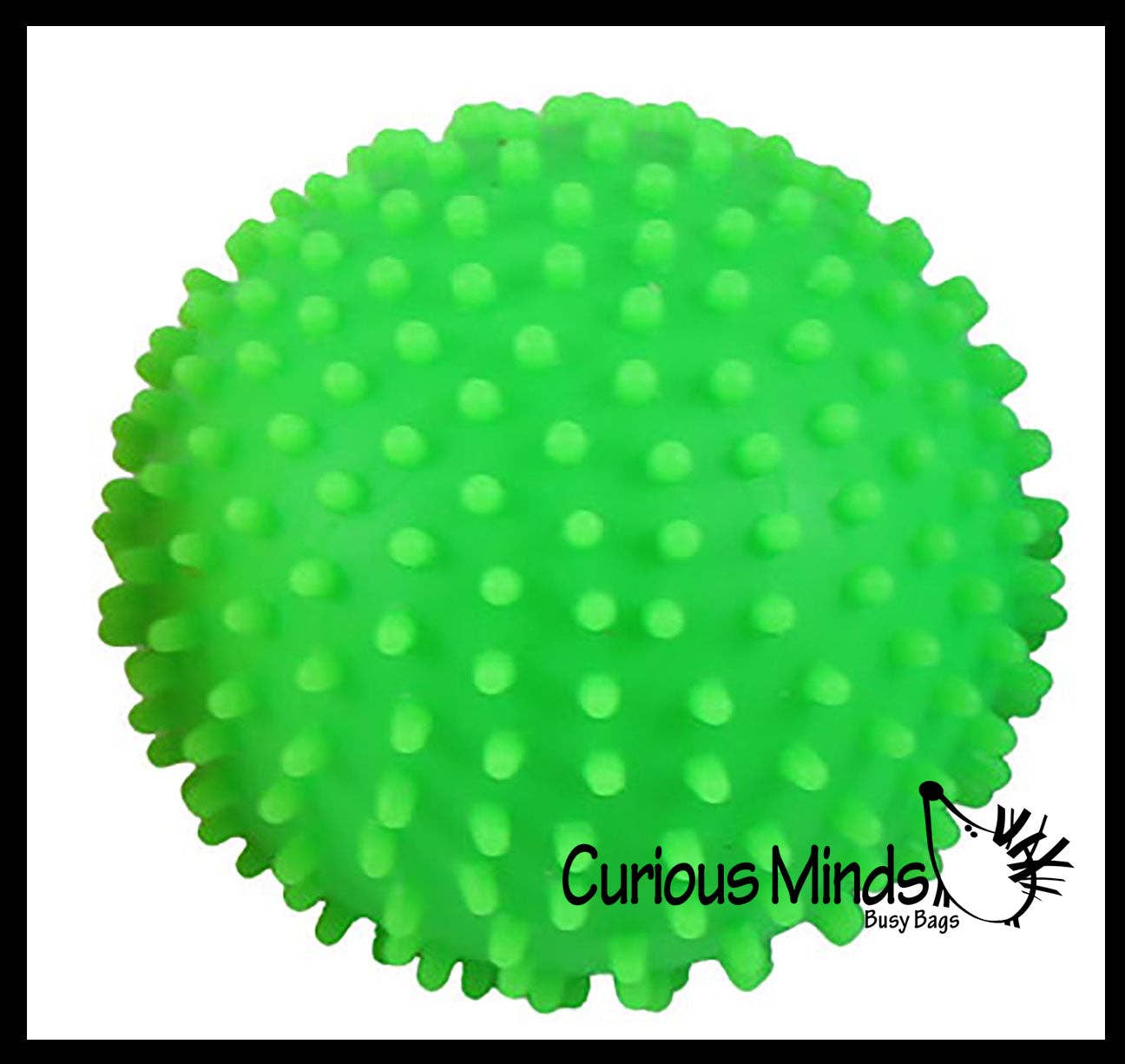 Spiky Bumpy Soft Doh Filled 1.7" Stress Ball Squishy 1PC