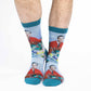 Good Luck Sock - Men's Mister Rogers Make Believe Kingdom Socks [CLEARANCE]