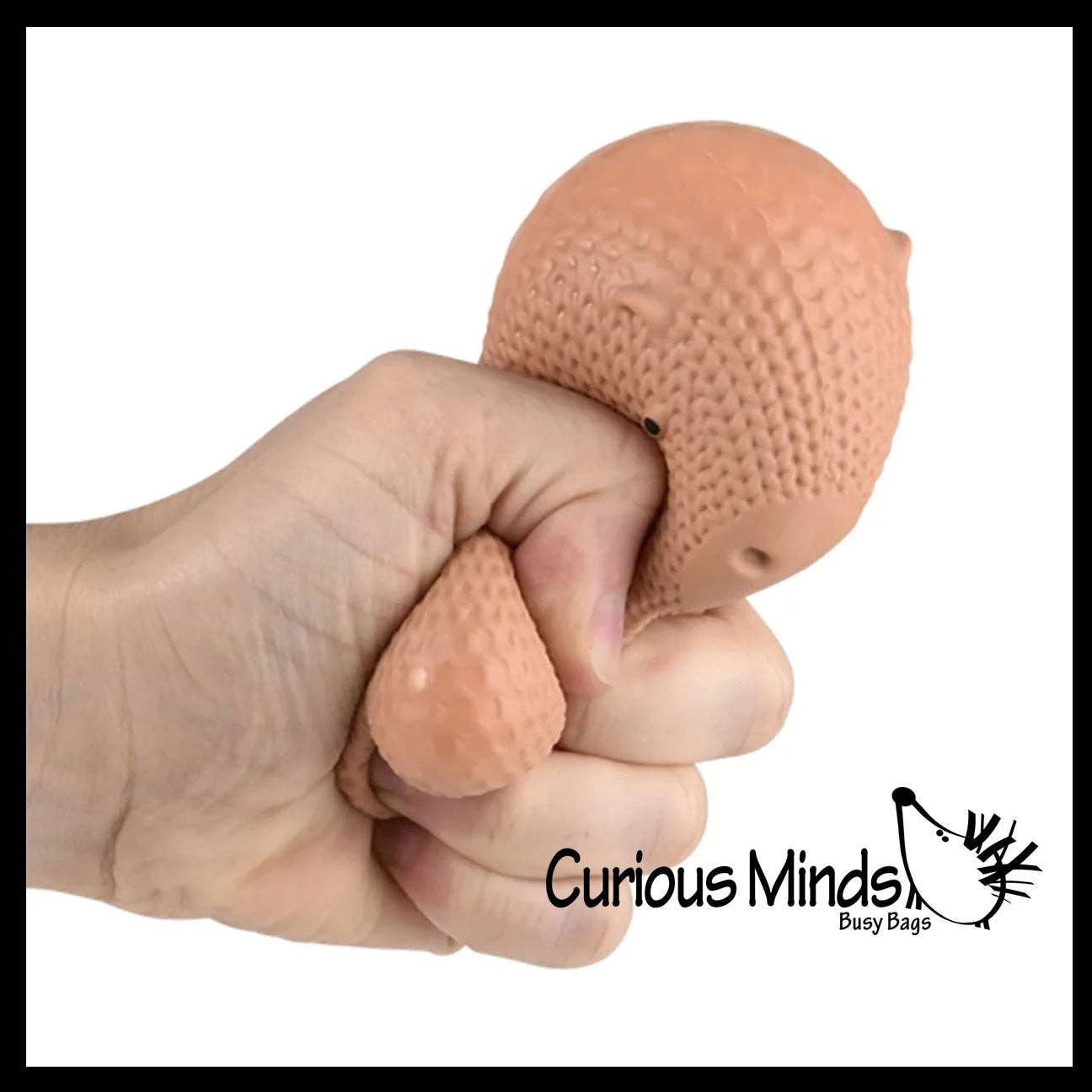 Marshmallow Crochet Look Capybara Animal Stress Ball 1PC