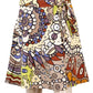 Sunshine Joy - Short Wrap Skirt With Zip Pocket Plant Dream