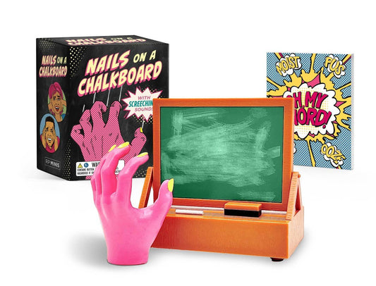 Nails On A Chalkboard: With Screeching Sound!