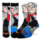 Good Luck Sock - Men's Popeye and Olive Socks [CLEARANCE]