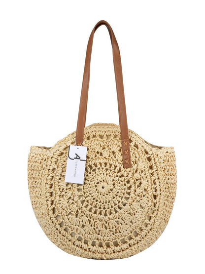 Funkyrel® Atzbranding Limited - Cosbai - Round Hollow Woven Bag