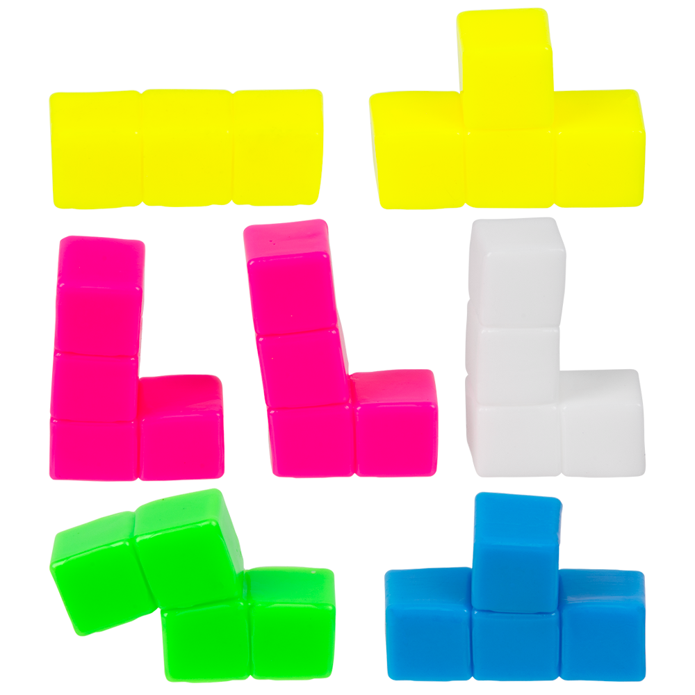 2.5" STICKY STRETCH PUZZLE CUBE 1PC