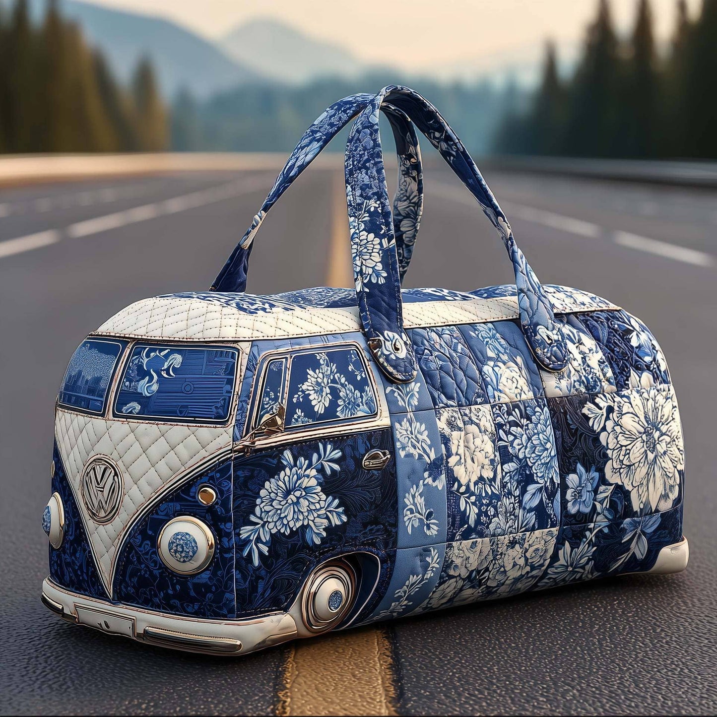 Ekartini - Short Handle Quilted Travel Bag Multipurpose Sports Gym Bag