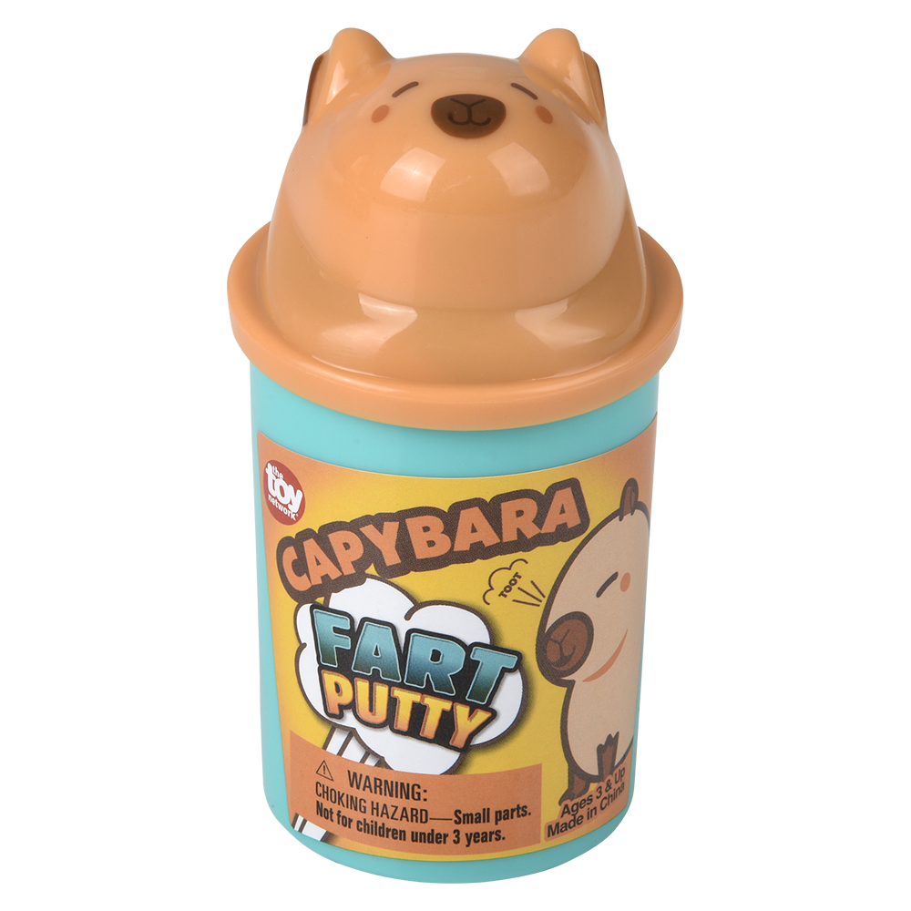 3" CAPYBARA FART PUTTY 1PC