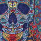 Sunshine Joy - 3D Tapestry Psychedelic Skull Hanger Packaged Tapestries