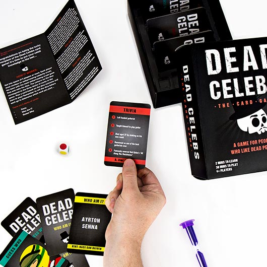 Dead Celebs Card Game