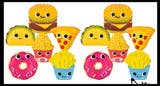 Fast Food Squishy Squeeze Stress Ball Soft Doh Filling 1PC