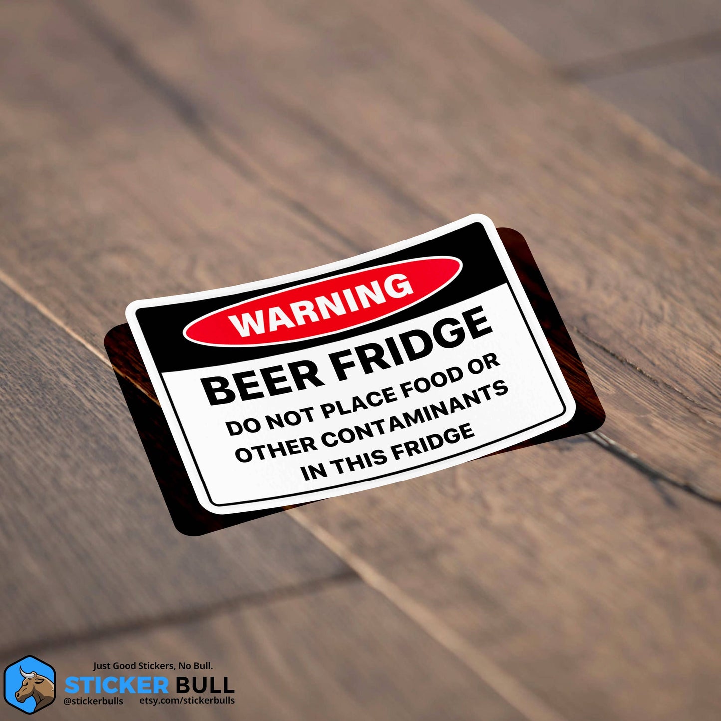 Beer Fridge Sticker