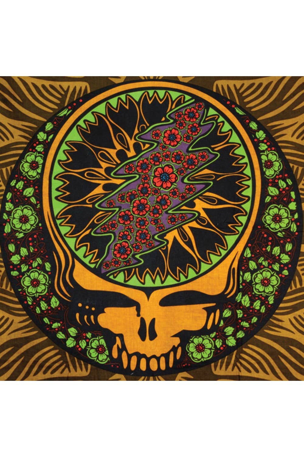 Grateful Dead SYF & Roses Tapestry 30x45"