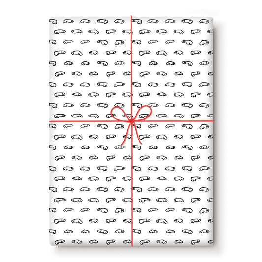 Dick Gift Wrapping Paper (Roll of 3 Sheets)