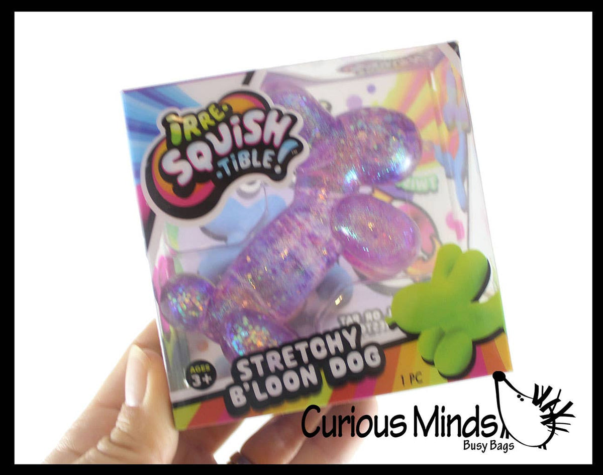 Curious Minds Toys - 1 Sugar Balloon Dog Ball - Thick Glue/Gel Syrup Molasses Str