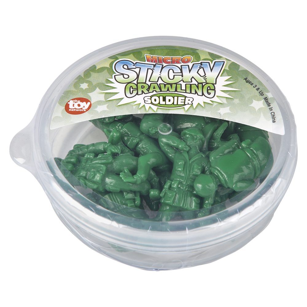 MINI STRETCH-STICKY SOLDIERS = 1 Pack